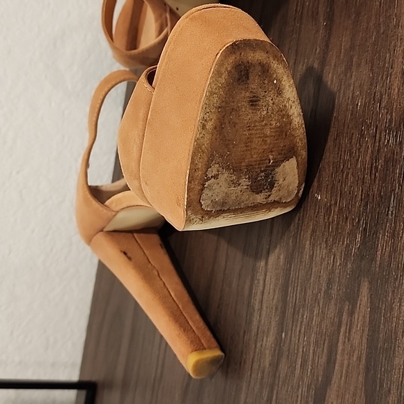 Steve Madden "Presae" platform suede heel - size 10 - Pre-owned - Picture 10 of 12